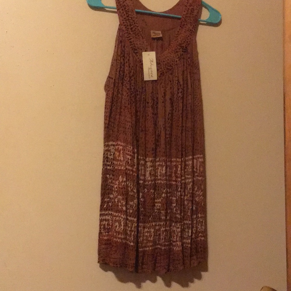 NWT Bohemian Mini Dress